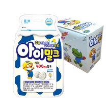 뽀로로 아이밀크 30g 12입 씹어먹는 우유 캔디, 12개