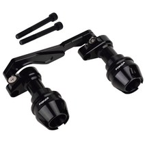 혼다 PCX125 포르자300 350 배기관 머플러 슬라이더 프론트 포크 가드 보호 튜닝, 배기관블랙(FORZA）개