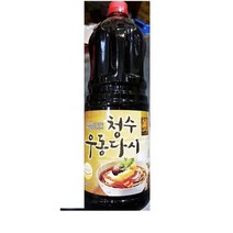 [더착한푸드]우동다시(청수 1.8L) 식자재마트 대용량 업소용 우동다시 우동국물 우동육수 액상소스