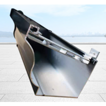 지붕물받이 PVC DIY 판넬 우수받이 처마 알루미늄, 8인치 1.2mm