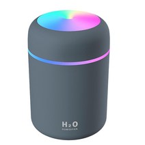 미니무선가습기 소형 usb 탁상용 차량용 세척쉬운 사무실휴대용 미니 USB 초음파 가습기 아로마 디퓨저 스, 02 Grey