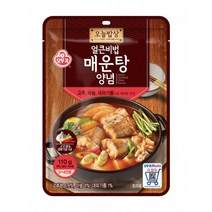 [얼큰비법 매운탕 양념장 찌개장 110g] 캠핑 요리 해물 우럭 민물 새우 메기 쏘가리