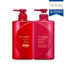 츠바키 프리미엄 모이스트 앤 리페어 샴푸 + 컨디셔너, 1세트