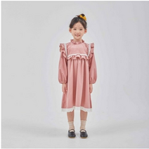 밀리밤 프릴 레이스 원피스 MLOW21N56 NC순천