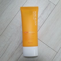 어퓨 퓨어 블록 내추럴 데일리 선크림 SPF45 PA+++, 100ml, 4개