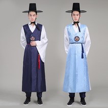 전통복 선비 한복 의상 세트 한국 전통 의상 공연 세트장