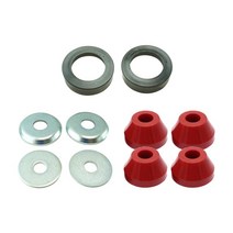 GHSHOP Ranger F250 용 암 부싱 예비 부품 피팅 전문가, 재질: ABS, 금속, 검은색