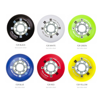 자이로 F2R 인라인휠 72mm 76mm 80mm 낱개판매, 블루