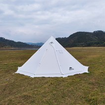 티피텐트 텐트 돔형 백패킹 돔형텐트 돔텐트 초경량 컴팩트, 3 White Flysheet
