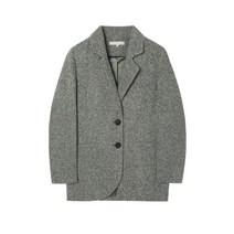 21FW 그린 멜란지 포켓장식 울혼방 코트 VICO1F110E2