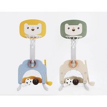 남자아기 농구대 옐로우 농구용품 미니농구골대 실내농구대 3세장난감