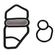 자동차가스켓 실링 가스켓 고무판 Honda gsr nsx d16z6 b18c1 b16a2 b18c5 36172-p08-015 15825-p08-005에 적합한 상부 + 호환, 검정