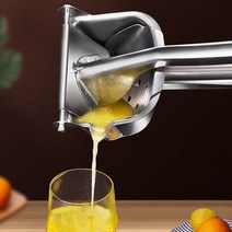 스텐 핸디형 레몬 스퀴저 생과일 착즙기 자몽 오렌지 레몬즙짜개 압축기 홈카페 과일즙 짜기, 단품, 단품