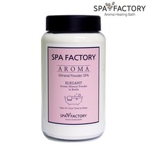 스파팩토리 엘리건트 히말라야 핑크 솔트 아로마 미네랄 파우더 입욕제 400g, 5. 테르말 스파 [보습라인]