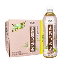 [현호중국슈퍼] 중국식품 캉스푸 복숭아우룽차 음료 500ml 15병(1박스)