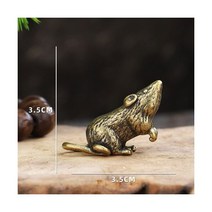 황금돼지 아크릴 저금통 박스 금고 추첨함 순수 구리 다도 마이크로 조각 애완 동물 차 공예 작은 선물 가정 장식 풍수 인형 호랑이 고릴라, D