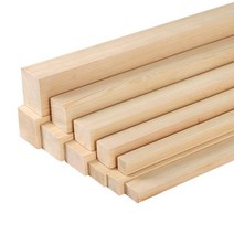 오비끼 목재 원목 방수 나무 다루끼 바닥 DIY, 옷길이 40 cm 스틱 4개