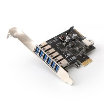 넥스트 NEXT-407NEC LP 7포트 USB3.0 확장카드 PCIe타입