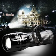 2000 루멘 LED 손전등 토치 줌이 가능한 핸드 헬드 Q5 줌 슈퍼 브라이트 램프 3 모드, 01 Q5 LED