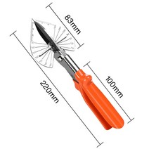 멀티 앵글 마이 터 전기 자동 트렁킹 가위 와이어 덕트 커터 PVC, 금