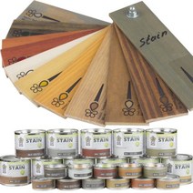 Paint Eco 천연 스테인 0.1L 재료 목공 가구오일 용도료 페인트, ZB-15