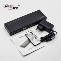4K 60Hz HDMI2.0 4 대 2 매트릭스 ARC/다운스케일 지원