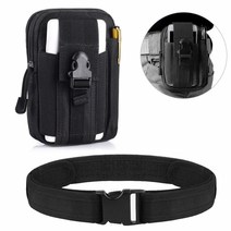 전술 molle 전화 edc 파우치 및 벨트 군사 조절 액세서리 유틸리티 허리띠 허리 지원, Belt_6