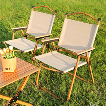 경량 그라운드 머핀 캠핑 의자 접이식 알루미늄 낚시 등받이 등산 좌식 체어 백패킹 로우 폴딩, 카키+미디엄 사이즈