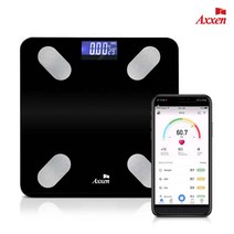 AXXEN 스마트 체중계 인바디 불루투스 핸드폰 측정