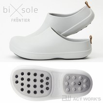 《전2색》frontier bi sole -OPENED SOLE- 바이솔 샌들 츠카케[프론티어 디자인 잡화 심플 북유럽 슬립온 오픈드 솔 아웃도어]