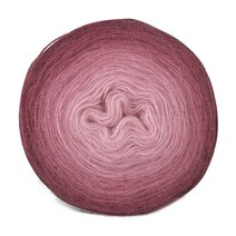 마마니트 앙고라골드 옴브레 그라데이션 바틱, 7247 와인바틱