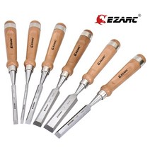 조각기 우드카빙 조각칼 아트나이프 조각도 끌 목공구 우드카빙키트 접도 EZARC 6-25mm CR-V 나무 조각 나