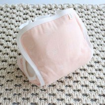 무루 뉴 땅콩기저귀 방수커버 소형, 퓨어토끼핑크