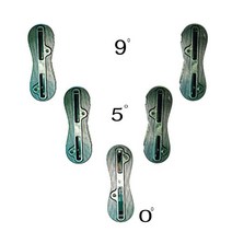 웨이크보드 수상보드 BiLong FCS II 핀 박스 9 또는 5 0 도 서핑 보드 액세서리 전기 웨이크 바디, [07] 5-box-black