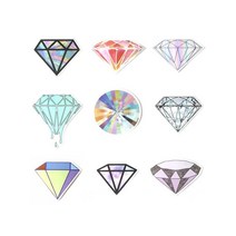 9P DIY 노트북 다이아몬드 A 스티커 분류작업 서류정리 견출지 인덱스