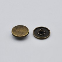 가죽 핸드프레스 각인기 가죽공예 도장 다이어리 20 세트 Meeteel 10-25mm 스냅 패스너 금속 보도 단추 의, 04 Bronze_04 17mm