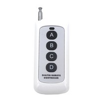 스마트홈 스마트전등스위치 Tuya 원격 제어 와이파이 스위치 모듈 1/2/4CH DC AC 7-32V 5V 12V 24V 220V RF Alexa 용 10A 릴레이, 04 RF Without battery