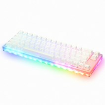 COX 피네스 66키 아크릴 RGB 게이트론 퀵스왑 (황축)