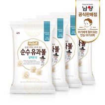 남양유업 아인슈타인 순수유과볼 과자 30g, 담백한맛, 4개