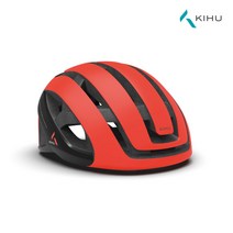 키후 패블 어반형 로드 MTB 전동킥보드 전기자전거 헬멧, 레드