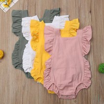 팅커벨 민소매 바디슈트(0-24개월) 203847 옐로우90