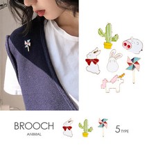 kirakirashop 미니 애니멀 브로치 BRC3168