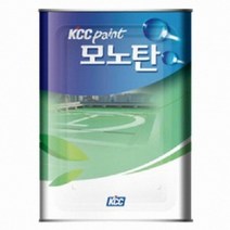 KCC 우레탄 1액형 중도 모노탄 회색 녹색16KG, 신나 17리터