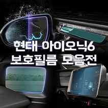 차데코 아이오닉6 차량용품 보호필름 네비게이션 공조기 사이드미러 액정 보호 필름 모음, 02_파노라마 디스플레이 풀커버 필름
