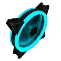 열교환기 판형열교환기 120mm 4pin rgb 케이스 팬 냉각 팬 다채로운 블루 레드, 협력사, 파란색