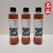 땅끝 해남 개복숭아 액기스 300ml 10병 천연 효소 수제 자연 발효 원액 개복숭아청 진액 엑기스 돌 5년 항아리 숙성 효능 효과 부모님 건강 음료 집들이 축하 선물 판매 농축액, 개복숭아 액기스 원액 300ml X 10개