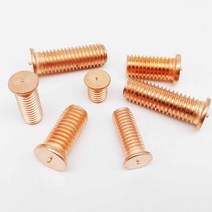 스팟용접기 M3 M10 탄소강 구리 도금 스터드 용접 스폿 나사 솔더 포인트 네일 볼트 커패시터 방전용 2/50, 06 2pcs M10_12 35mm