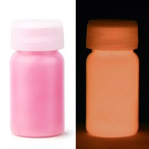 펄물감 아크릴물감대용량 15-60g/병 형광 안료 오래 지속되는 야광 페인트 아트 워크 파티 용품 용 어두운, 05 pink_03 25g