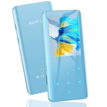 AGPTEK 32GB MP3 음악 플레이어 블루투스 5.0 블루