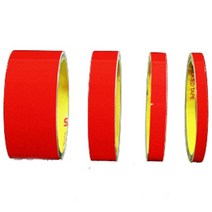 반사 야광 테이프 /발광테이프/반사테이프/칼라테이프, 레드, 40mm